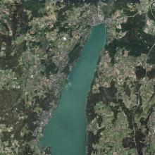 Northern part of lake Starnberg Northern part of lake Starnberg