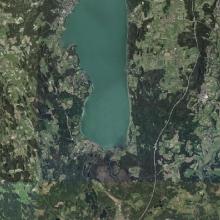 Southern part of lake Starnberg Southern part of lake Starnberg