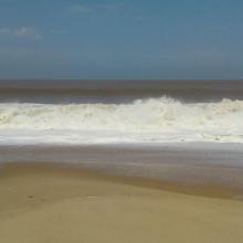 Banc de sable marin