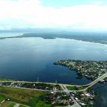Laguna de Alvarado vista aérea 