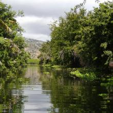 Vue du canal Matoutia