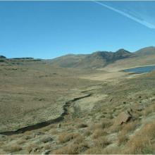 Lets'eng-la-Letsie: One of the feeder streams.