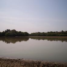 Lac Wegnia en étiage