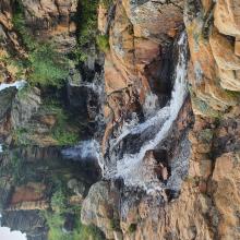 Ibis falls on the catchment of Everest tributary of the Groot Dwars River